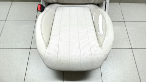 Mercedes W213 E 17-23 driver's seat without airbag, electric, heated, memory, leather, beige, worn leather, needs cleaning