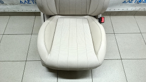 Mercedes W213 E 17-23 passenger seat without airbag, electric, heated, memory, beige leather