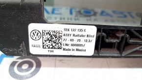 Volkswagen ID.4 21-25 radiator deflector blind assembly with motor