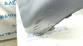 Bare front bumper for Mercedes W213 E 17-20 with parking sensors, AMG pack, silver, scratches