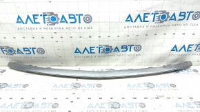 Mercedes W213 E 17-20 front bumper lower grille trim, chrome, AMG pack, scratches, broken fasteners
