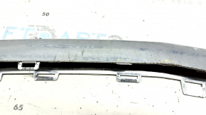 Mercedes W213 E 17-20 front bumper lower grille trim, chrome, AMG pack, scratches, broken fasteners