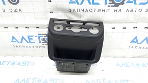 Black dashboard trim for climate control on a VW Tiguan 14-18