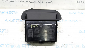 Black dashboard trim for climate control on a VW Tiguan 14-18