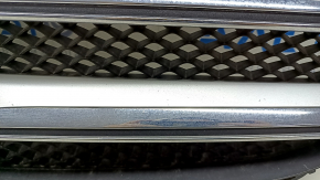 Mercedes W213 E 17-20 radiator grille without camera, AMG pack, with backlight, sand