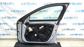 Front right door assembly for Mercedes W213 E 17-23, silver 988, keyless