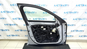 Front left door assembly for Mercedes W213 E 17-23, silver 988, keyless