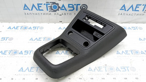 VW Tiguan 09-18 center console trim, type 2, black, 2 pieces, scratched