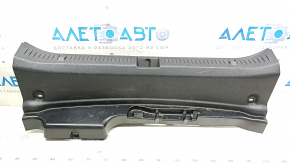Mercedes W213 E 17-23 trunk opening trim, black, scratches