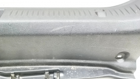 Mercedes W213 E 17-23 trunk opening trim, black, scratches