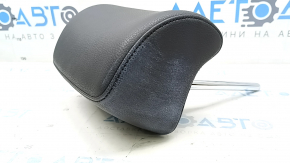 Rear central headrest for VW Tiguan 09-17, black leather, dry-cleanable
