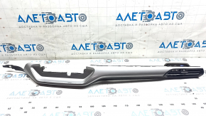 Volkswagen ID.4 23-25 central dashboard trim with air duct deflector, black with gray