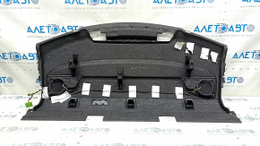 Rear shelf Mercedes W213 E 300/350 17-23 black without curtain, Burmester, faded