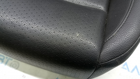 VW Tiguan 09-17 passenger seat upholstery, black leather, heated, ready to clean