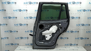 Rear right door assembly BMW X3 F25 11-17 tinted, graphite A52, bumpers