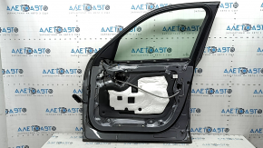 Front right door assembly for BMW X3 F25 11-17 graphite A52, with Xdrive 28i emblem, dented