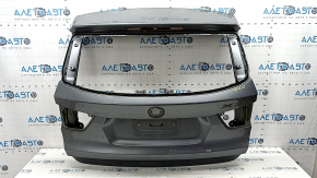 The trunk door is bare, BMW X3 F25 11-17 graphite A52, dents, bumps