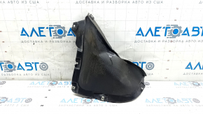 The right front bumper guard for a Volkswagen ID.4 21-22 is worn and the fasteners are torn.