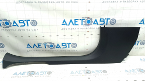 Front left inner door sill trim for Mercedes W213 E 17-23, black, scratches