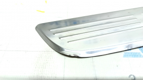 Front right outer door sill trim for Mercedes W213 E 300/350 17-23 chrome, scratches, dents, broken guide
