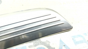Rear right outer door sill trim for Mercedes W213 E 300/350 17-23 chrome, scratches