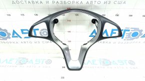 Mercedes W213 E 300/400/43 17-18 black steering wheel cover, paint peeling off