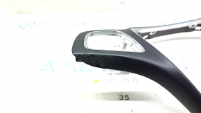 Mercedes W213 E 300/400/43 17-18 black steering wheel cover, paint peeling off