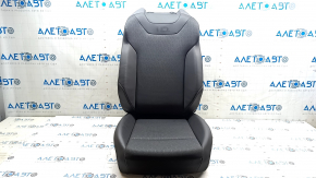 Volkswagen ID.4 23-25 passenger seat upholstery, black and gray leather with perforation, heated