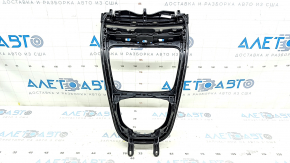 Mercedes W213 E 17-20 center console trim, glossy black, scratches