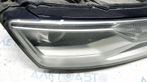 Right front headlight assembly for Audi Q3 8U 16-18 xenon, polished