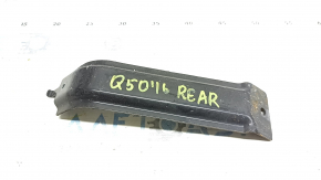 Rear bumper reinforcement bracket, central, Infiniti Q50 18-20