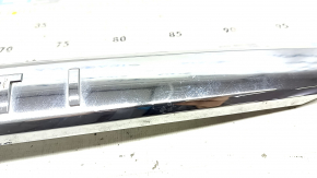 Upper trunk lid molding for Infiniti Q50 18-20 chrome, scratches