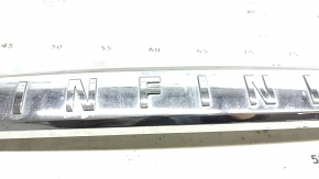 Upper trunk lid molding for Infiniti Q50 18-20 chrome, scratches