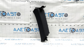 Rear pillar trim in front of the left window, Audi Q3 8U 15-18, black, scratched