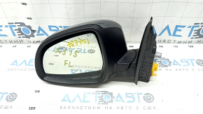 Left side mirror assembly for BMW X3 F25 15-17, 5 pins, turn signal, auto-dimming, heated, graphite
