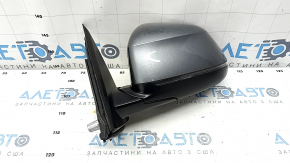 Left side mirror assembly for BMW X3 F25 15-17, 5 pins, turn signal, auto-dimming, heated, graphite