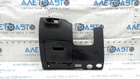 Black driver's knee pad for Audi Q3 8U 15-18, crack in mount