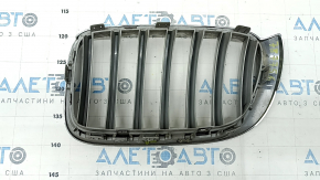 Right radiator grill BMW X3 F25 15-17 nostril, chrome, sand, scratches