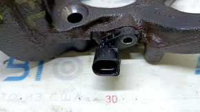 Front left axle trunnion for VW Tiguan 09-17, rusty, with sensor