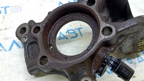 Front left axle trunnion for VW Tiguan 09-17, rusty, with sensor