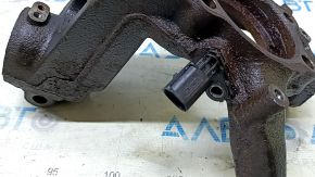 Front right axle trunnion for VW Tiguan 09-17, rusty, with sensor