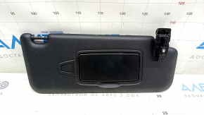 Right visor for Mercedes W213 E 17-20, black, without hook, scratches