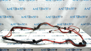 Wiring the battery through the entire body of the BMW X3 F25 14-17