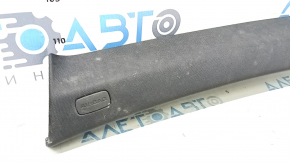 Upper left front pillar trim for Audi Q3 8U 15-18, black, dry-cleanable