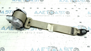 Rear left seat belt for Infiniti Q50 18-20, beige, for cleaning