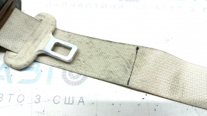 Rear left seat belt for Infiniti Q50 18-20, beige, for cleaning