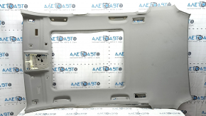 BMW X3 F25 11-17 headlining, gray (HIMMELGRAU), for panoramic windows, needs cleaning, creased, broken mount