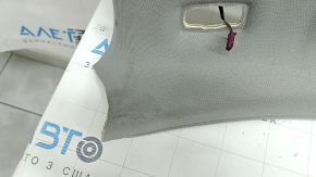 BMW X3 F25 11-17 headlining, gray (HIMMELGRAU), for panoramic windows, needs cleaning, creased, broken mount
