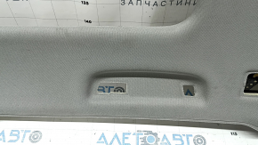 BMW X3 F25 11-17 headlining, gray (HIMMELGRAU), for panoramic windows, needs cleaning, creased, broken mount