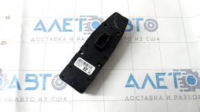 Front left window lift control for BMW X3 F25 11-17 with automatic folding, black
